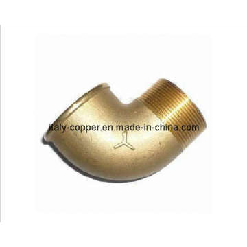 Casting Brass Male Elbow for Pipe (AV9021)